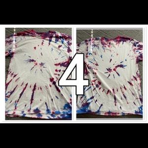 Hand Dyed Tie Dye T-Shirt Large